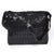 Metal Mesh Shoulder Bag: Black