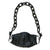 Giant Acrylic Chunky Link Mask Chain, Black