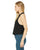 Detroit Famous Cropped Tank Top, Women's Raw Edge Racerback Tank