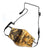 Black Chain Mask Holder Necklace, small link mask leash
