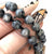 Black & White Labradorite Beaded Link Mask Chain