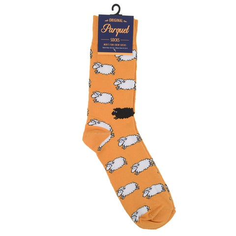 Black Sheep in the Family Men's Socks, by Parquet