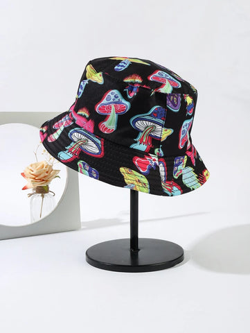 Psychedelic Mushroom Bucket Hat
