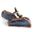 Blue Kyanite Blade Cufflinks, Electroformed Copper