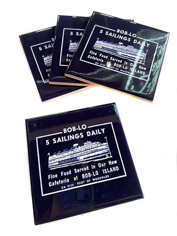 Bob-Lo Island Drink Coaster