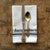 Bourbon Silkscreen Cloth Bistro Napkins, Set of 4