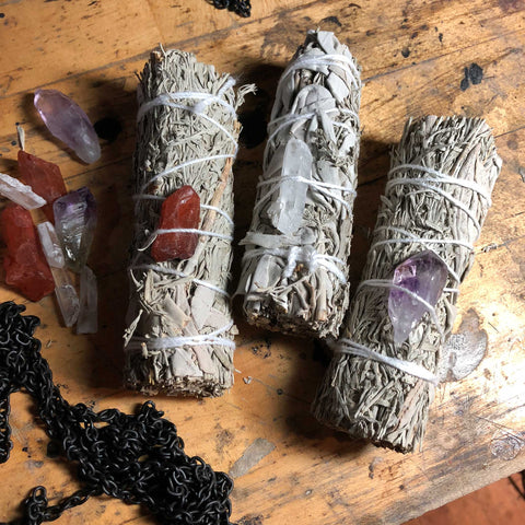California White Sage Smudging Bundle