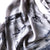 Capitol Theatre Detroit 1921 Blueprint Ceiling Chiffon Scarf, Silver.