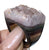 Agate Druzy Crystal Statement Rings, Dark/Black Band