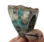 Raw Emerald Carved Stone Chunky Statement Ring, Size 7.75