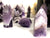 Chevron Amethyst Polished Towers, Medium