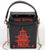 Chinese Food Takeout Box 3D Purse, black