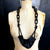 Giant Acrylic Chunky Link Mask Chain, Black