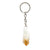 Orange Citrine Raw Stone Keychain, Well Done Goods