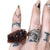 Citrine Raw Stone Chunky Ring