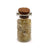 Assorted Tumbled Crystal Chips in Small Glass Bottle