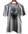 City of Detroit Techno T-Shirt, Charcoal Grey. Well Done Goods