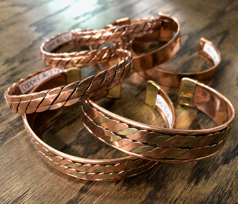 Copper Cuff Bracelets