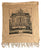 Beige  Detroit Opera House Silkscreen Scarf, Cyberoptix