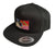 Detroit City Flag Snapback Cap, Black. Well Done Goods
