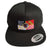 Detroit City Flag Snapback Hat, Black. Well Done Goods