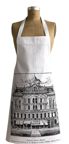 Detroit Opera House & J. L. Hudson's Chef Apron