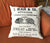 Optical Shop Throw Pillow, Detroit Advertising Print