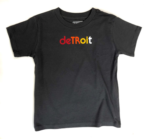 Detroit Rhythm Toddler Tee. Youth T-Shirt, Detroit Baby Tee