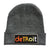 Detroit Rhythm Composer Grey Beanie Cap, Well Done Goods
