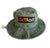 Detroit Rhythm Composer Olive Green Bucket Hat, Well Done Goods