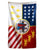 Detroit City Flag, 3x5 feet. Well Done Goods