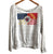 Detroit City Flag Women's Long Sleeve Dolman Shirt, Well Done Goods