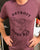 Detroit Coney Rat T-Shirt, Coney Island - heather maroon