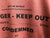 Condemned as Dangerous & Unsafe, Detroit T-Shirt. Heather Clay. Well Done Goods