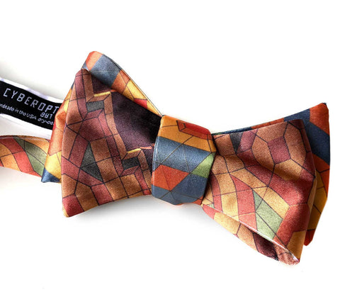 Guardian Building Ceiling Printed Bow Tie, Cyberoptix