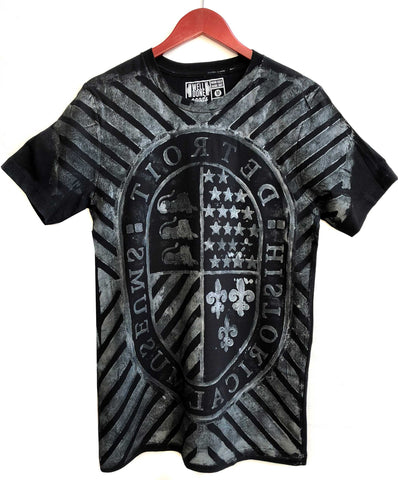 Detroit Historical Museum Manhole Cover, Black T-Shirt