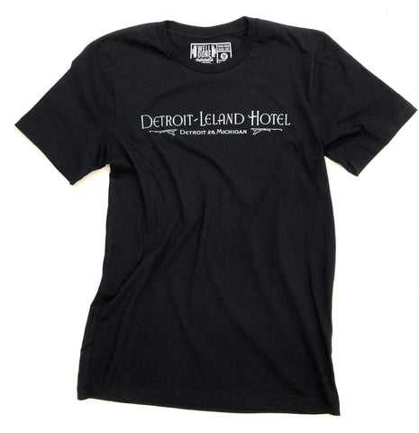 Detroit Leland Hotel T-Shirt - black