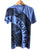 Detroit Manhole T-Shirt. Tire Print, heather blue triblend. Well Done Goods