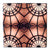 Detroit Opera House Decorative Tile, Milk Glass detail