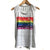 Detroit PRIDE Flag Muscle Tank. City of Detroit Rainbow flag tank top