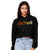 Detroit Rhythm Composer Women's Cropped Pullover Hoodie