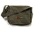 Detroit Rhythm Patch Large Canvas Messenger Bag: Black, Olive or Gray