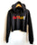 Detroit Rhythm Composer Women's Cropped Pullover Hoodie