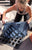 Detroit Storm Drain Cover T-Shirt, Blue Heather Denim - making of