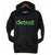 Peak Detroit, LED Audio Level Meter Pullover Hoodie, Unisex