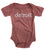 Digital Detroit Infant Bodysuit, mauve