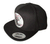 Disco Ball Embroidered Black Snapback Hat, Well Done Goods by Cyberoptix