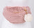 dusty pink fuzzy fanny pack