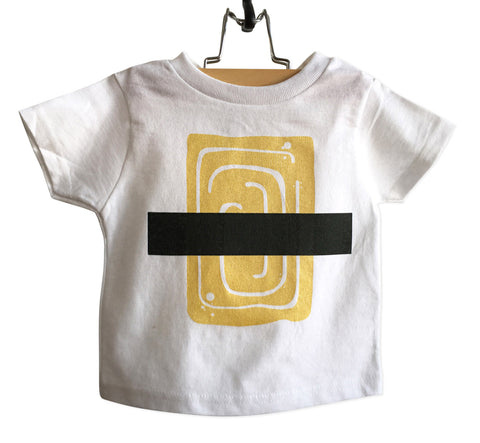 Egg Omelet Sushi Toddler T-Shirt, Tamago Nigiri Print. By Well Done Goods