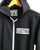 Electro Funk Reflective Patch Unisex Zip Hoodie, Black Hooded Sweatshirt, Well Done Goods